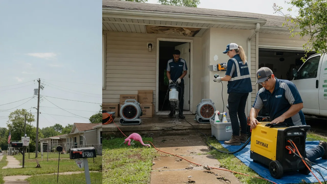 Storm Damage Water Removal in Granville, OH near me